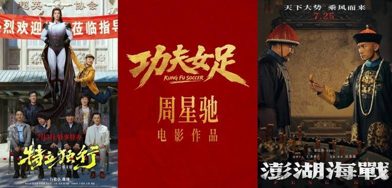 六月票房创新低，七八月暑期档周星驰沈腾贾玲来救市？